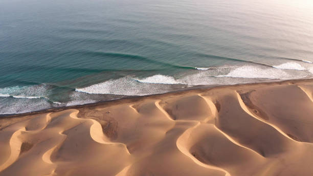 istock Desert coastline. Aerial view 1147545225