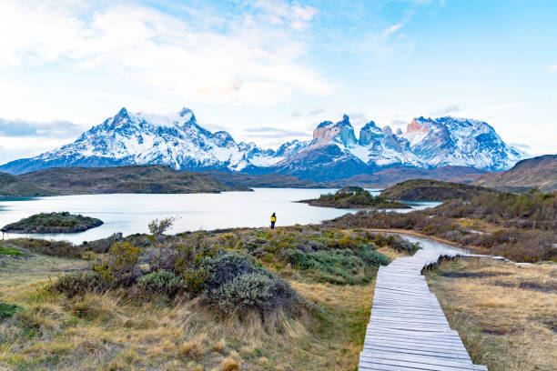 istock Torres del Paine National Park, Chile. (Torres del Paine National Park) 1147553086