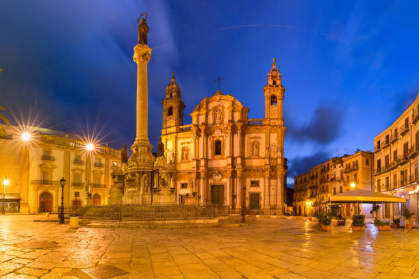 istock Piazza San Domenico, Palermo, Sicily, Italy 1147553822