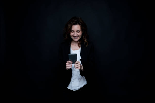 istock Businesswoman is using her phone 1147553896