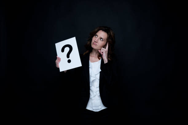 istock Businesswoman is confused 1147554884