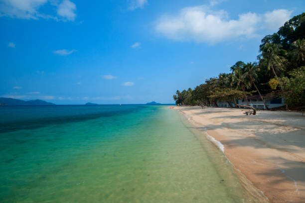 istock Thailand has a sandy beach, beautiful sea 1147562427