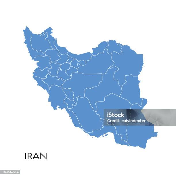이란 지도 이란에 대한 스톡 벡터 아트 및 기타 이미지 - 이란, 지도, 문화