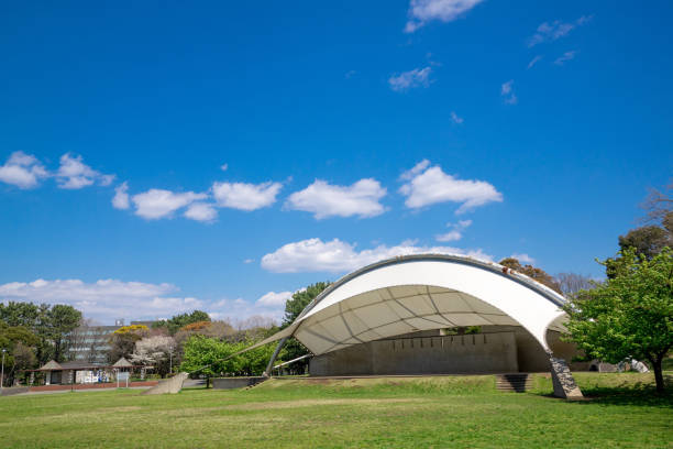 istock Beautiful scenery of a refreshing park 1147563883