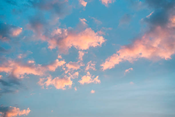istock sky pink and blue colors. sky abstract . 1147567107