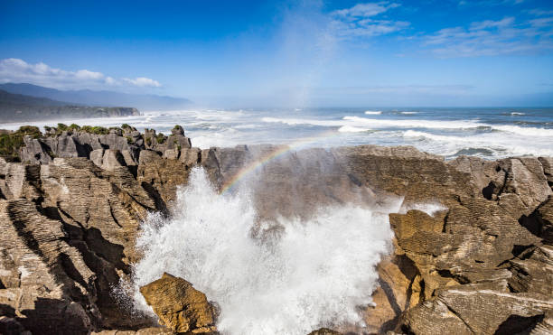 istock pancake rocks New Zealand 1147575770
