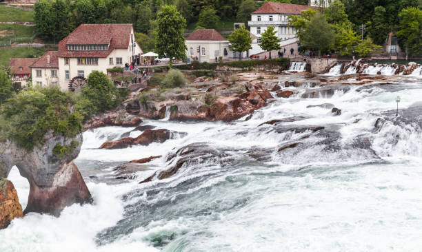 istock The Rhine Falls coastal landscape 1147575957