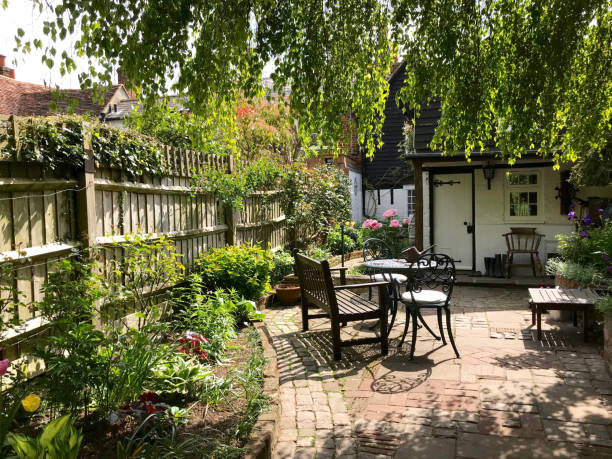 istock An English cottage garden 1147577809