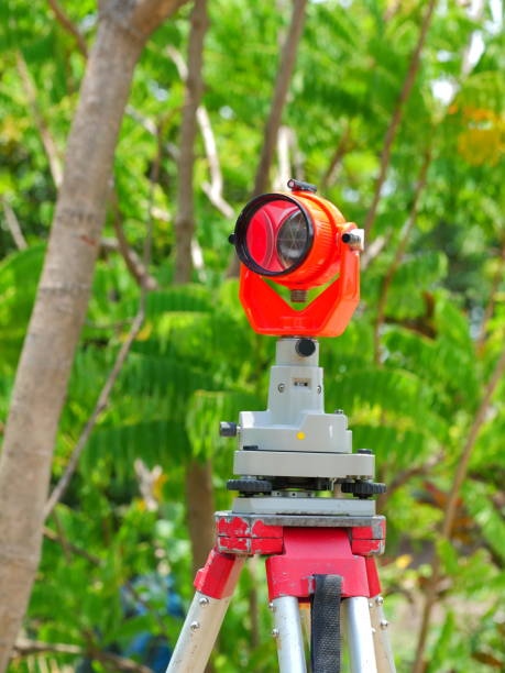 istock Total station - surveyor's equipment 1147578330