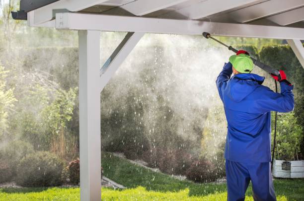 istock Porch Roof Power Cleaning 1147579197