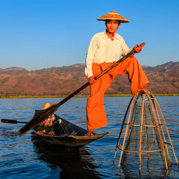 istock Fishermen on Inle Lake, Shan State, Myanmar 1147580165