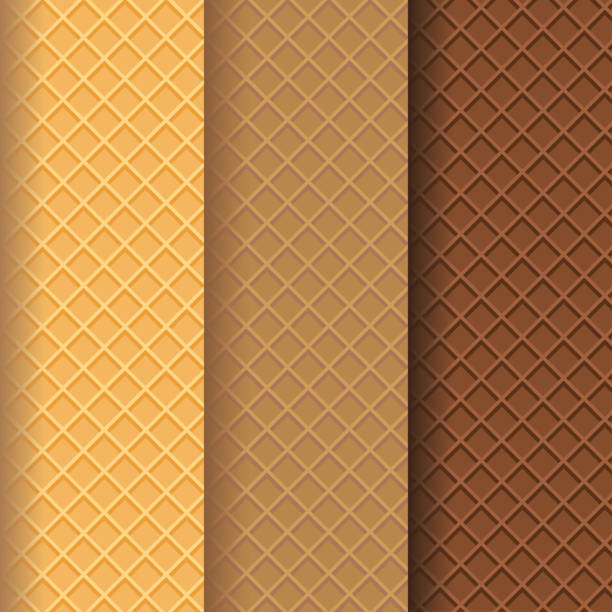 Waffer Background 390+ Wafer Background With Flowing Chocolate Stock Illustrations ...