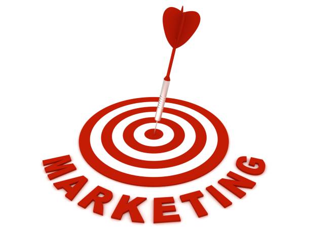 istock Marketing advertisement brand target market 1147582821
