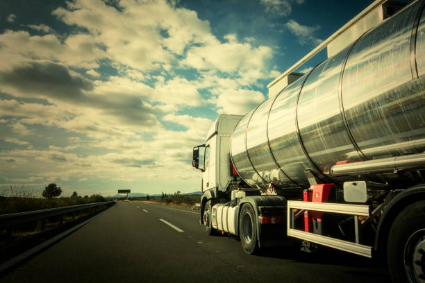 istock Tanker on the road 1147582880