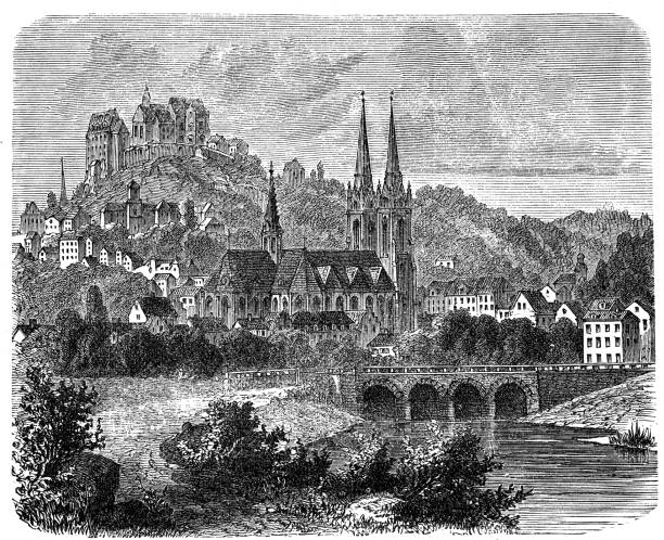 istock Marburg an der Lahn and Elisabeth Church 1147592615