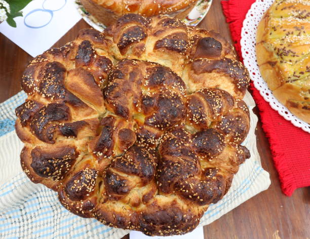 istock Homemade traditional Bulgarian Bread 1147595890