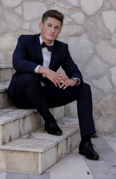 istock Young, handsome man-business and celabration 1147598339