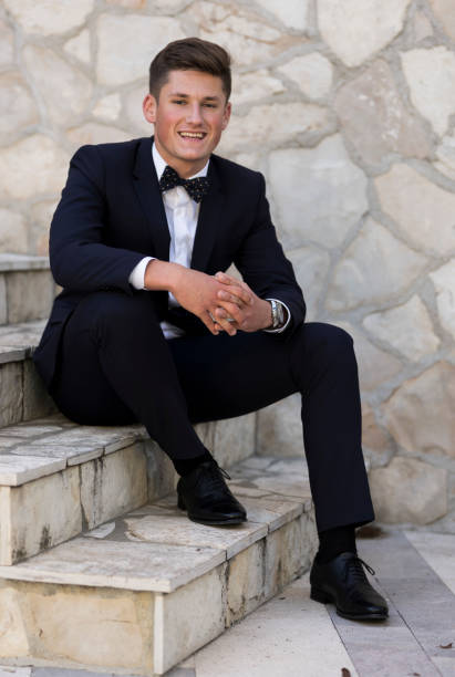 istock Young, handsome man-business and celabration 1147598369