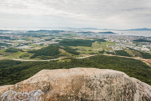 Pedra Branca mountain in Palhoça Santa Catarina Brazil