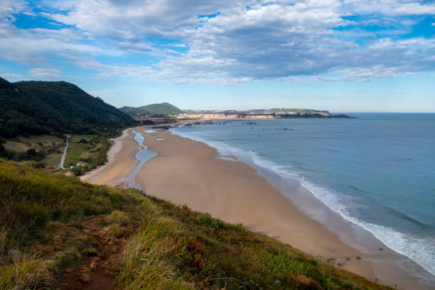 istock Sand beach in Noja, north coast of Spain 1147604784