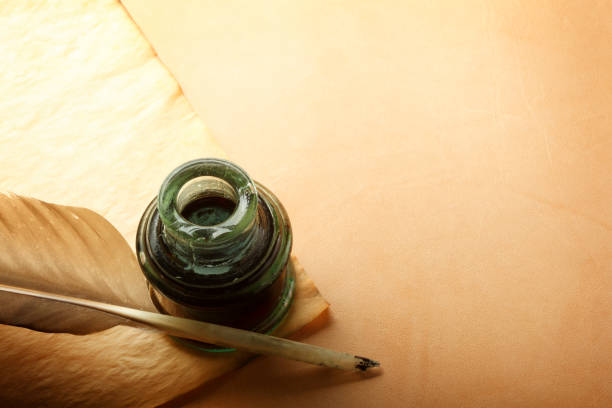 istock Feather Quill And Inkwell 1147606655