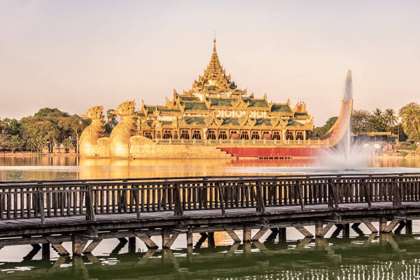 istock Kandawgyi lake in Yangon 1147608132