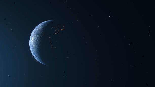 istock The Planet Earth Left Side View For Background Motion Graphic Or Text 1147608230