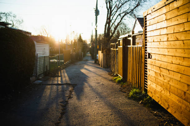 Montreal, Canada, road, sunset city