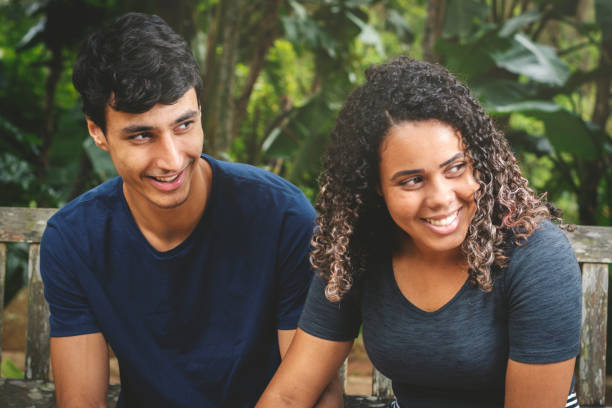 istock Young couple, spending time together outdoors in the nature. 1147617381