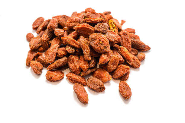istock dried goji berries isolated on white background 1147623069