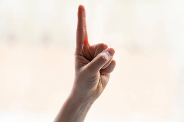 istock Hand of women in gesture 1147623179