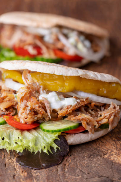 istock closeup of a fresh doner in a bun 1147625557