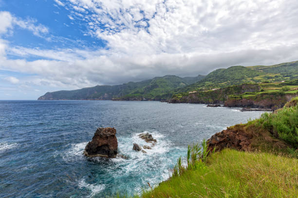 istock Rocky Flores Coastline 1147627442
