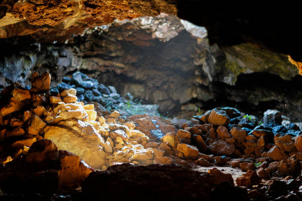 istock Lava Tube Cave on Easter Island/Rapa Nui 1147629649