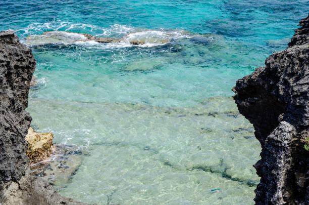 istock Clear blue shallows at Spittal Pond 1147630519