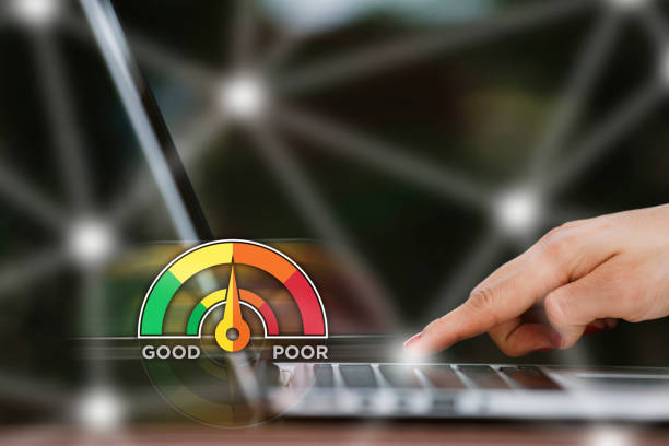 istock Credit Score Concept on Laptop 1147630687
