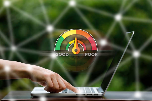istock Credit Score Concept on Laptop 1147630781
