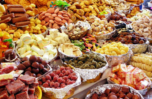 istock Traditional sweets at Corpus Christi celebration, Ecuador 1147638067