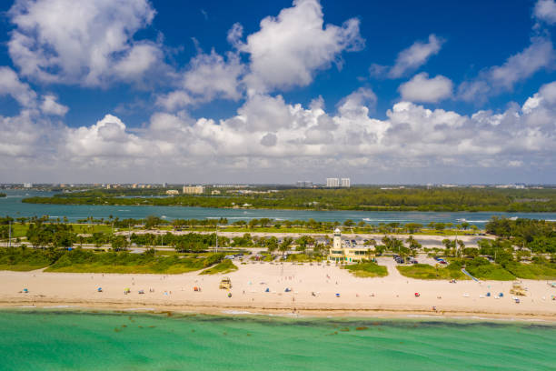 istock Aerial Miami Beach summer vibes coastline 1147656395
