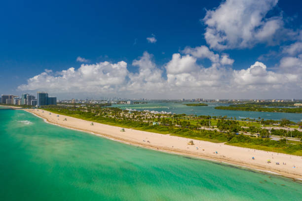istock Aerial Miami Beach summer vibes coastline 1147656479