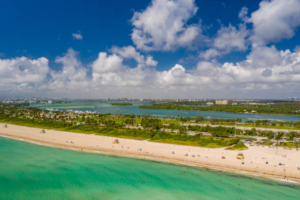 istock Aerial Miami Beach summer vibes coastline 1147656480