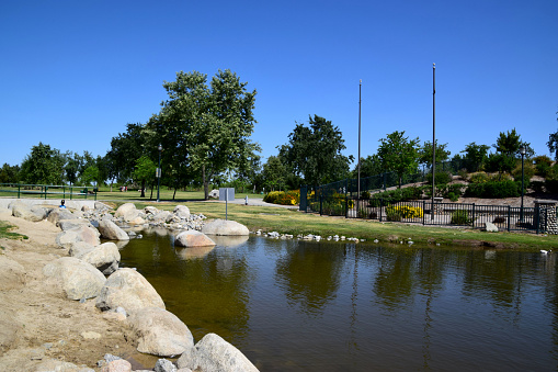 The park at river walk, Bakersfield, CA.