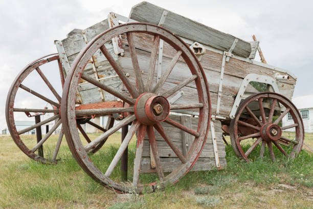 istock old horse drawn cart 1147665063