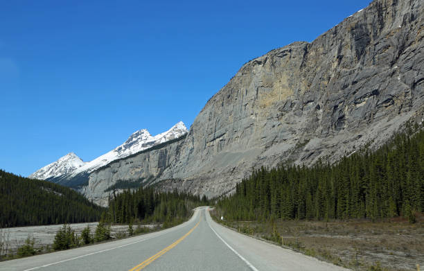 istock Icefield Parkway and Weeping Wall 1147668001