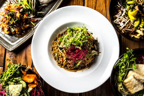 istock Vegan Restaurant Food Hero Shot 1147670524