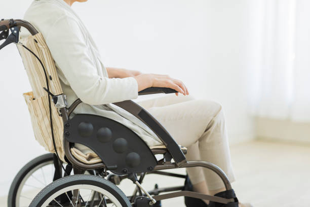 istock Senior lady in a wheelchair 1147672149
