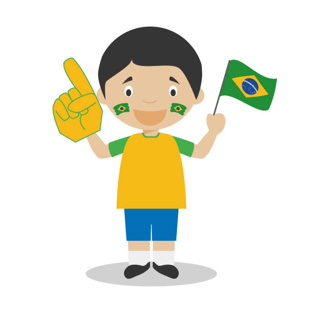 Soccer Brazil Cartoon Little Boys Illustrations, Royalty-Free Vector  Graphics & Clip Art - iStock