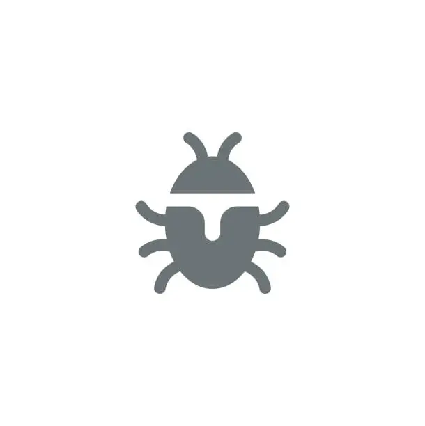 Vector illustration of Bug icon