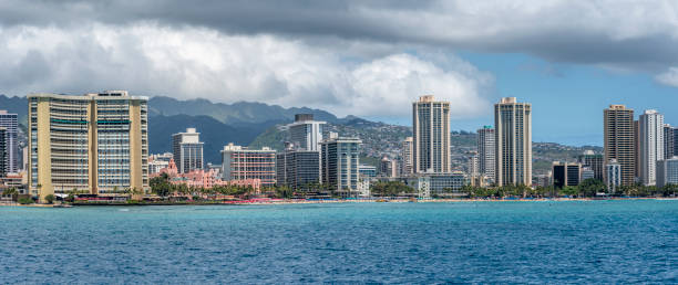 istock Waikiki skyline, Honolulu 1147680999