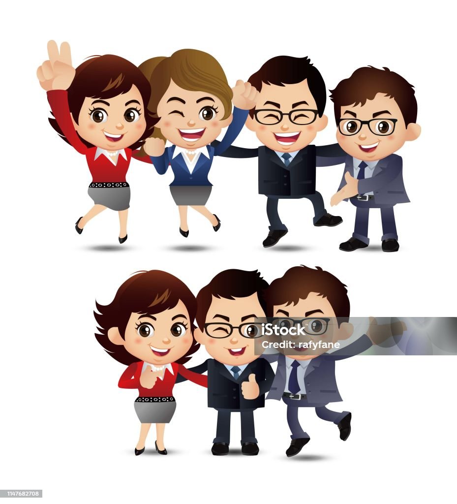 Friends Characters Set Vector Laughing Friends Office Colleagues Stock Illustration - Download Image Now - iStock Friends Characters Set Vector Laughing Friends Office Colleagues Stock Illustration - Download Image Now - iStock